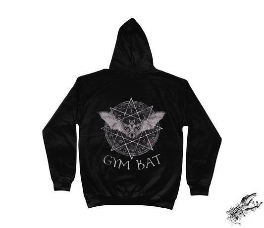 Black Gym Bat Hoodie