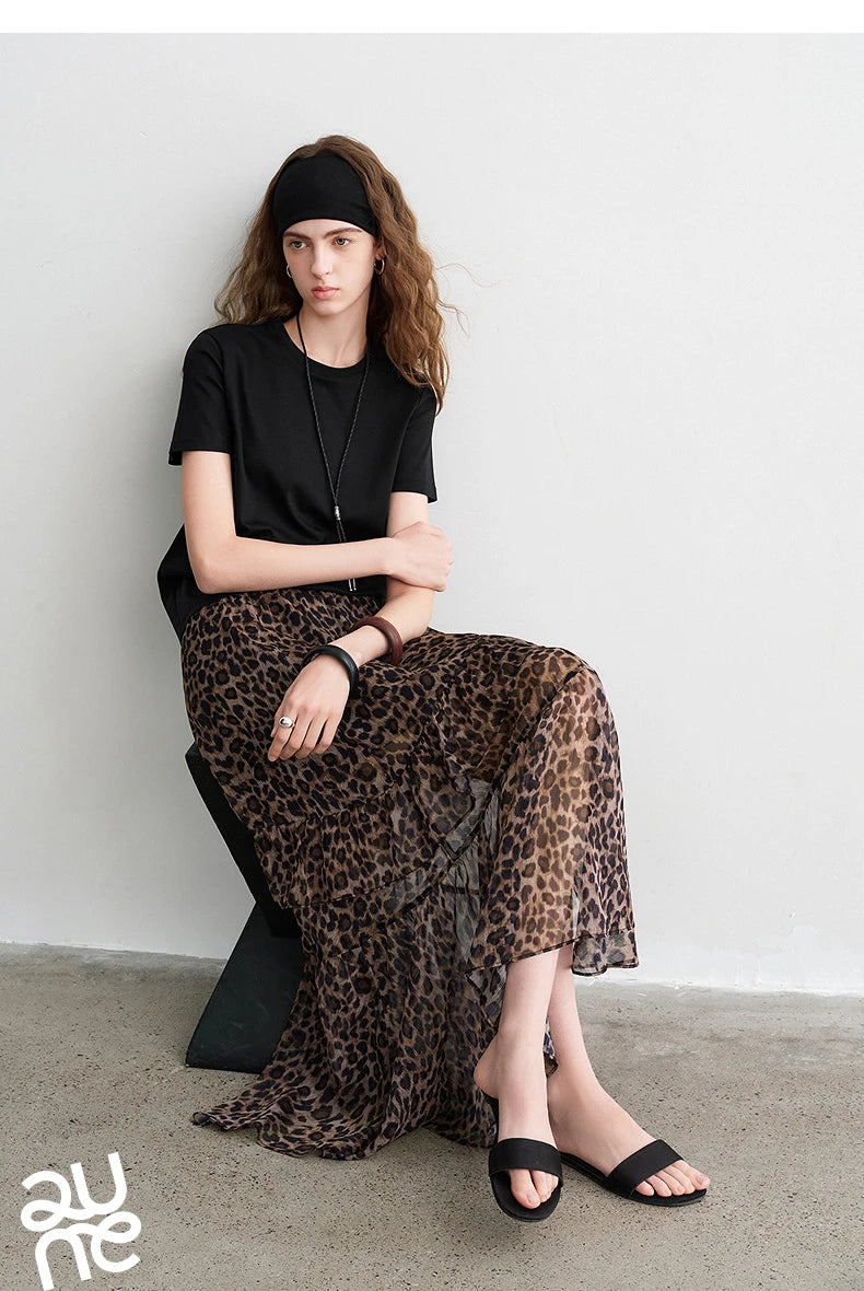 Silk-Like Wrinkle-Resistant Cotton Tee