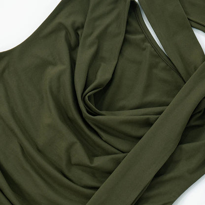 Solid Color Swing Collar Sleeveless Tank Top