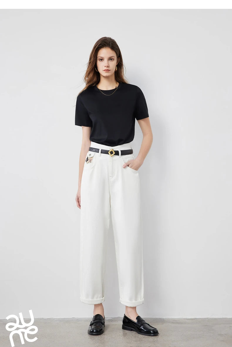 Solid Color Basic O-Neck Short Sleeve Tee