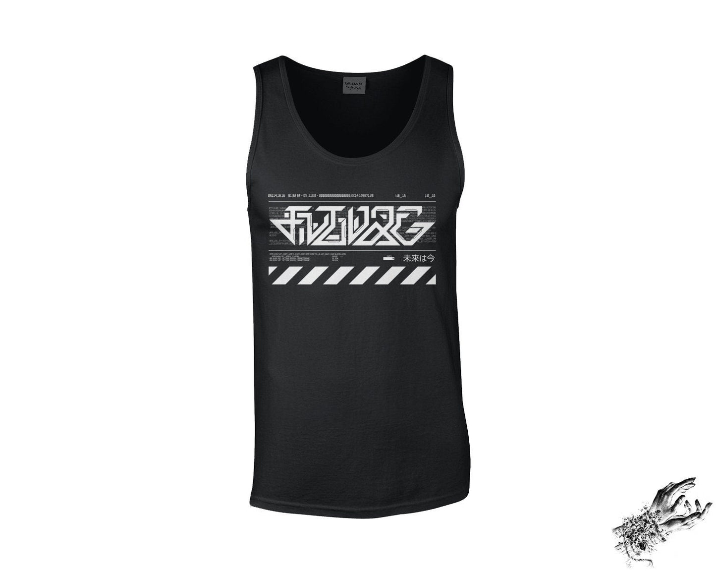 Black Cyborg Unisex Tank Top