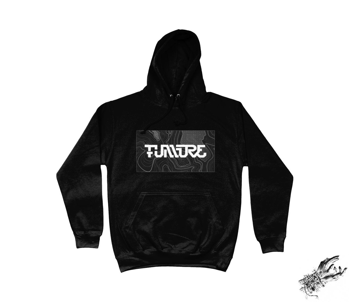 Black Cyberpunk Future Hoodie